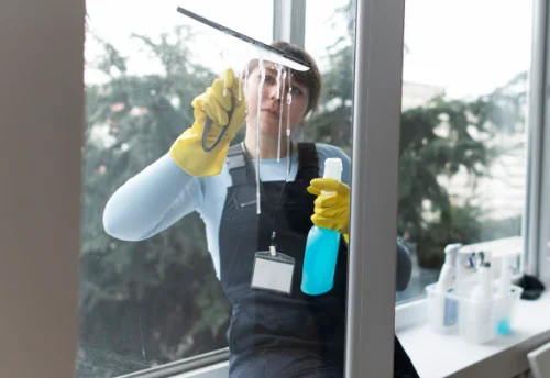 Nettoyage de vitres intérieures et extérieures à Cerelles